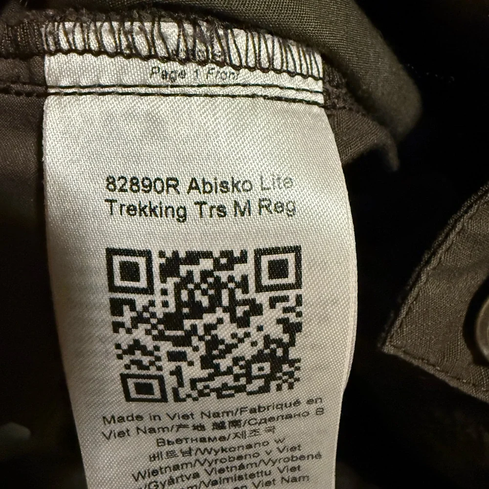 Fjallraven Men's Abisko Lite Trekking Trouser - Picture 4 of 4